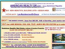 Tablet Screenshot of americanrealtydr.com